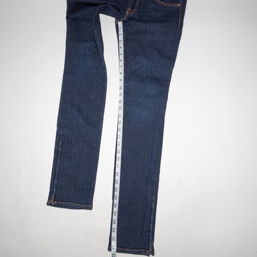 J Brand Damen The Deal Pencil Leg Zipper Ankle Jeans Dark Wash Größe 27 - Bild 9 von 10