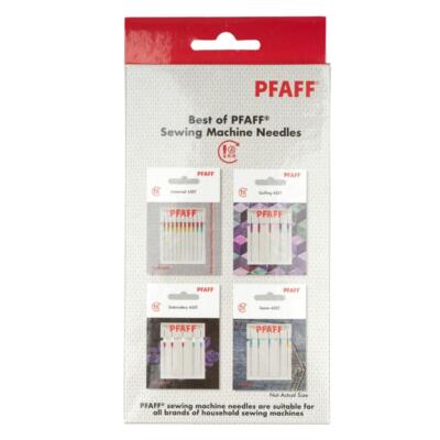 Pfaff Nähmaschinennadel Sortiment 4er-Set Universal Quilting Jeans Sticknadeln