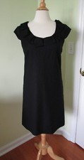 J.CREW Women’s 4 WOOL Ribbon Ravine DRESS Black Career Wear to Work wool