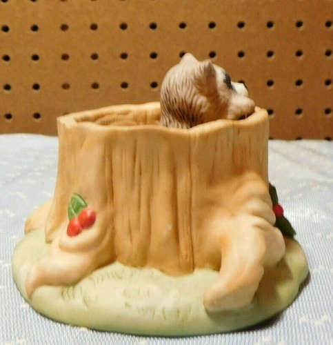 Franklin Porzellan Woodland Überraschungen Jaqueline B Smith 1984 Waschbär Thailand - Bild 4 von 7