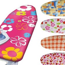 Copriasse Tavolo da Stiro 140x47 Mollettone Resistente Tessuto Morbido Colorato