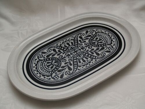 Noritake COLORSCAPES BoB Dune black platter plate 28cm | eBay
