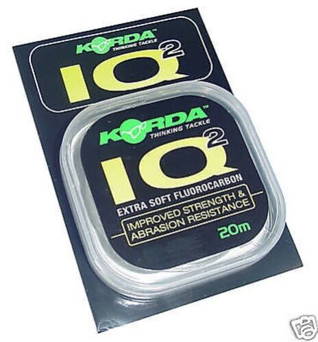 KORDA IQ2 EXTRA SOFT FLUOROCARBON 10LB / CARP FISHING