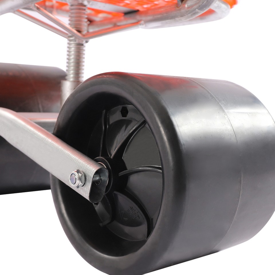 Garden Cart Rolling Stool Agricultural Workchair with Wheels, Gardening