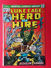 HERO for HIRE #6 Luke Cage * Billy Graham * Conway (VG 4.0) MARVEL COMICS 1973