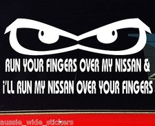 Funny Decal Stickers RUN 200mm suit Nissan 4x4 Ute Patrol
