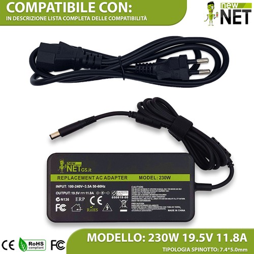 Infoelettronica Alimentatore Caricabatteria Per Notebook Asus F552 F552C - Ricambio Italiano Sicuro - copertina