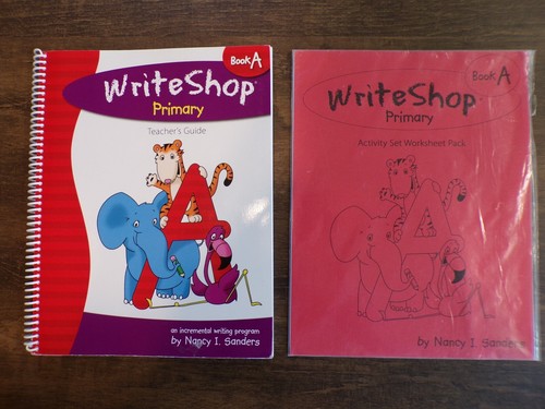 WriteShop Primary Book A Teacher's Guide & Activity Set - 第 1/4 張圖片