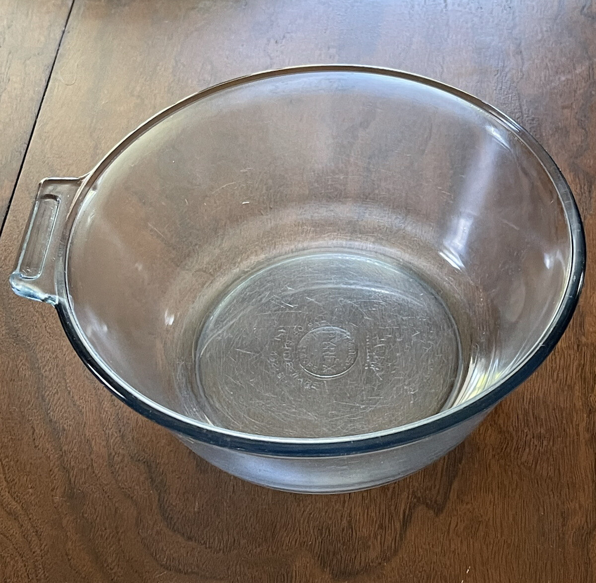 Vintage Pyrex Flameware 832-B Blue Tint Glass 7 Vintage Pyrex Flameware 832-B Blue Tint Glass 7