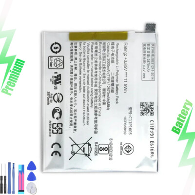 New Battery C11P1603 3000mAh For ASUS Zenfone 3 Deluxe ZS570KL Z016D Z016S