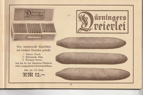 Zigarren Katalog 1932 Herrnhuter Zigarrenversand Dürninger Original - 第 5/8 張圖片