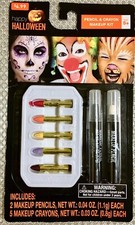 Happy Halloween Pencil And Crayon Makeup Kit 5 