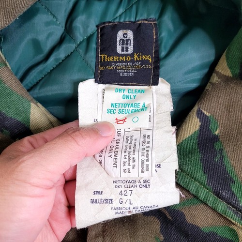 Thermo-King Military Button Up Jacket 【限定品】 kandjietfreres.com