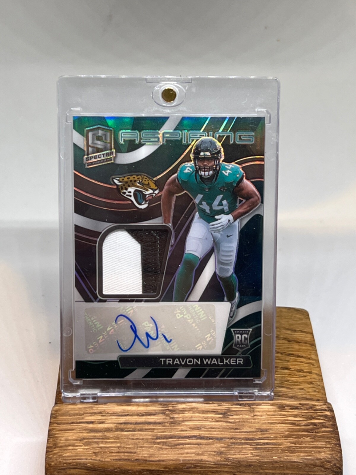 TRAVON WALKER 2022 SPECTRA ASPIRING RPA ROOKIE PATCH RC AUTO /99