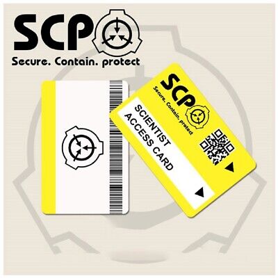 SCP FOUNDATION Identification Card 