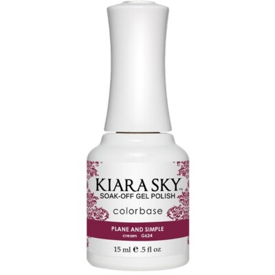 Kiara Sky Soak-off UV Gel Polish G624 Please And Simple 0.5oz