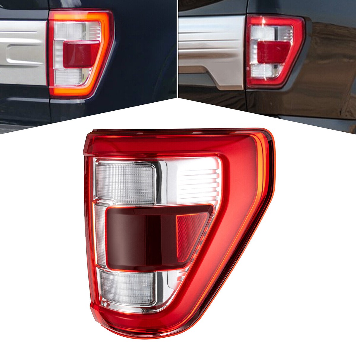 Spyder 2021-2023 Ford F150 XL W/o Blind Spot Tail Light Left Driver - Foto 2