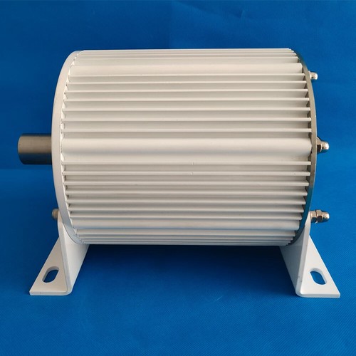Generatore Magnetico Permanente 10000W 380v Alternatore Basso Giri Generatore Idroeolico - Foto 6 di 11