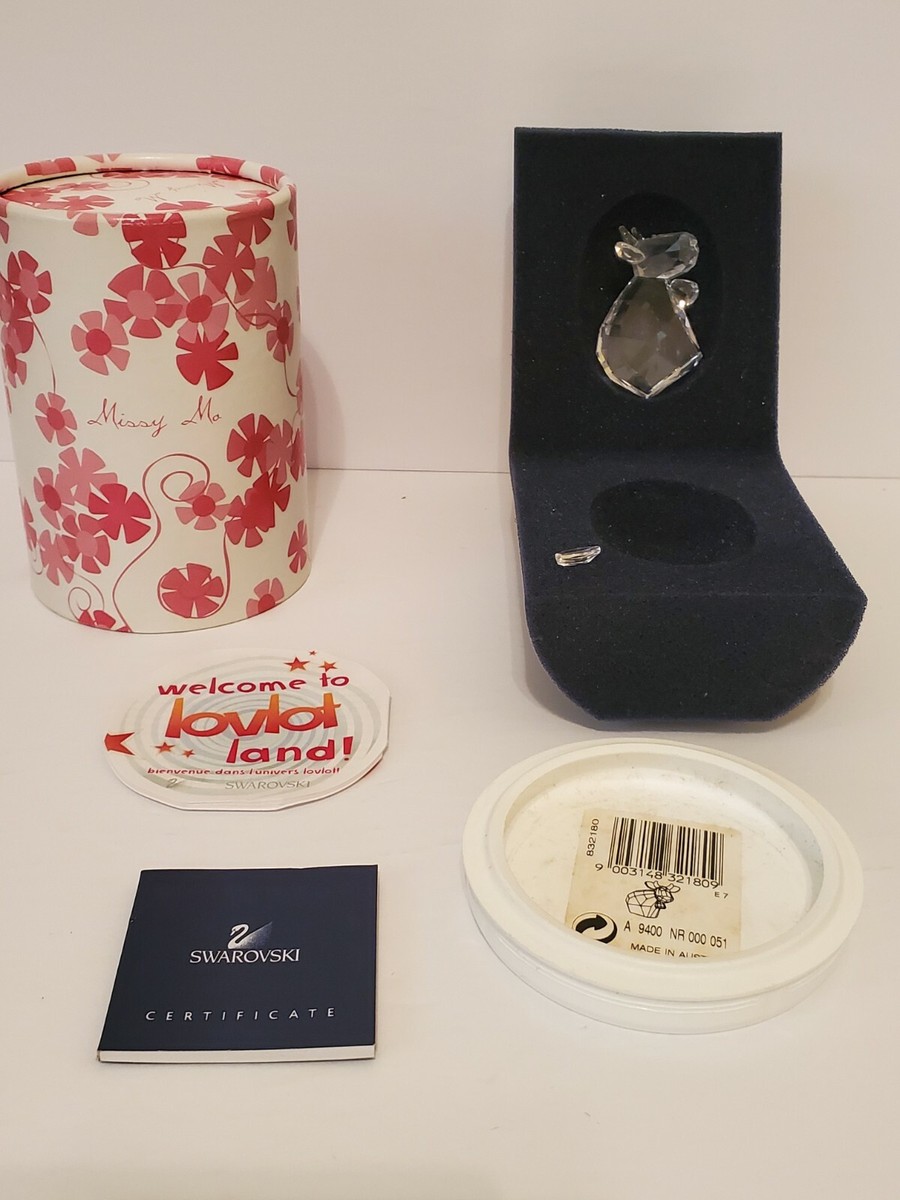 Swarovski Lovelots Missy Mo Cow Small Clear Pioneers 832180