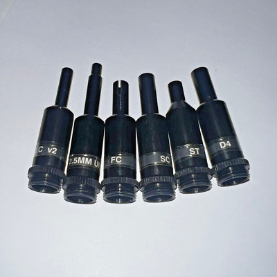 Lot of 6 AFL VFS Fiber Optic Microscope Adapters - Noyes VFS2