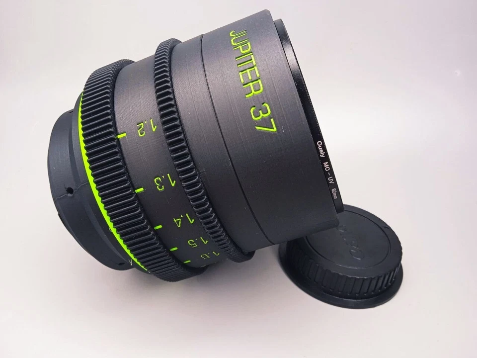 Anamorphic Jupiter 37 135mm f/3.5 Rehouse Cine lens Canon EF mount FULL FRAME - Image 2 of 4