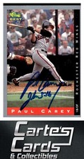 Paul Carey 1993 Classic Best #65 Rochester Red Wings TTM/IP Signed Autographed