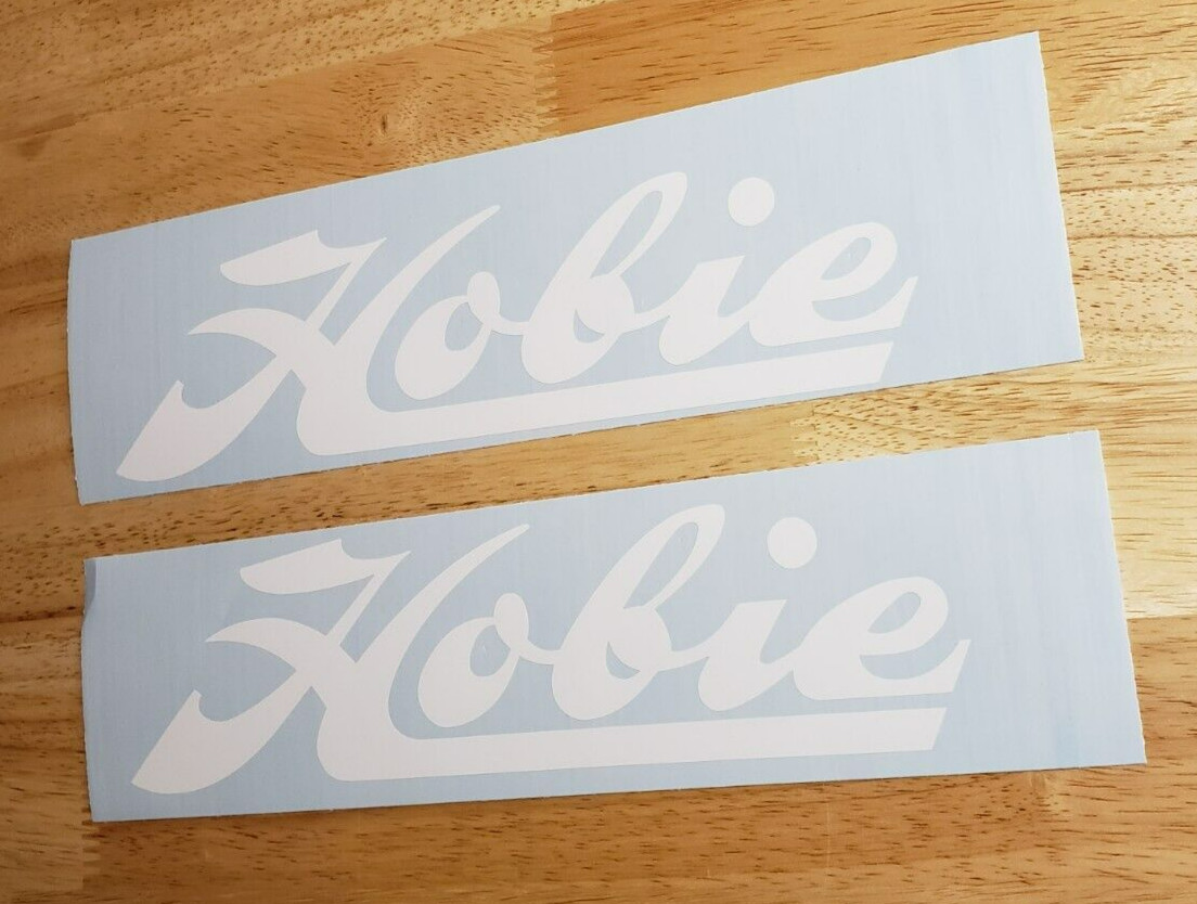 Canoe Decals Stickers Gloss White 8" Usa Fast