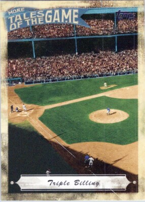 2010 Topps Update More Tales of The Game #2 Triple Billing