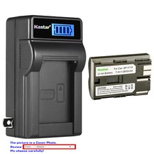 Kastar Battery LCD Wall Charger for BP-511 BP-511A  PowerShot Pro 90 IS ZR20