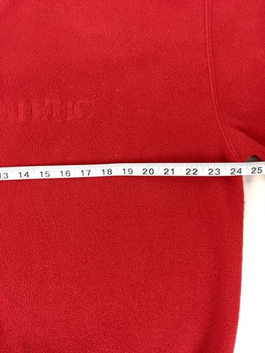 Gap Athletic Sweatshirt Vintage 90's Red Men’s L Ghost Spell Out Logo Crew Neck - Picture 5 of 6
