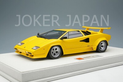 Make Up EIDOLON 1/18 Lamborghini Countach LP5000 QV 1988 Yellow