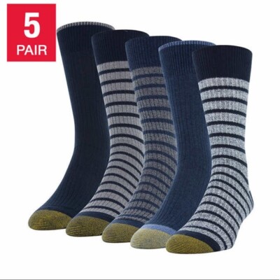 gold toe blue dress socks Gold-Toe Striped Dress Socks main image 0