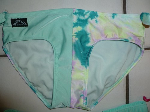 JUSTICE 3 piece set..Swimsuit and Shorts 16/18 - Picture 4 of 5