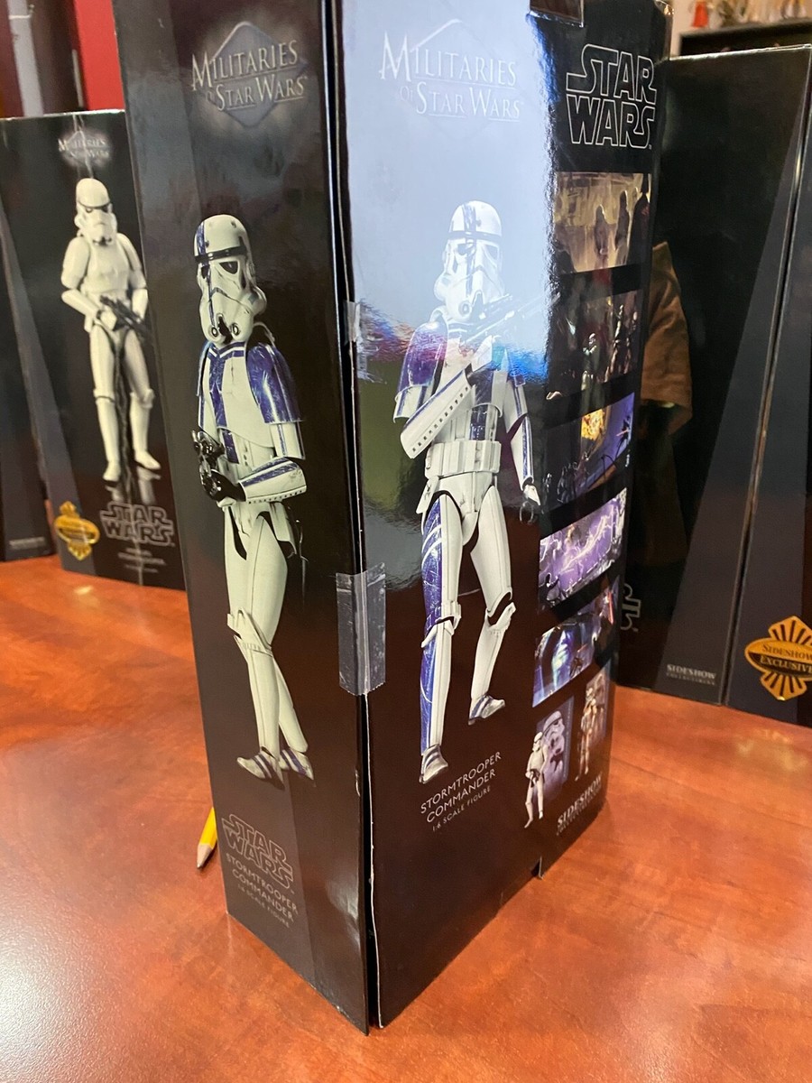 SIDESHOW EXCLUSIVE STAR WARS STORMTROOPER COMMANDER 1/6 figure HOT