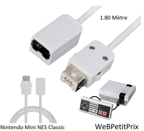 Rallonge Manette 2 Mètres Pour Console NEC PC Engine - Neuve