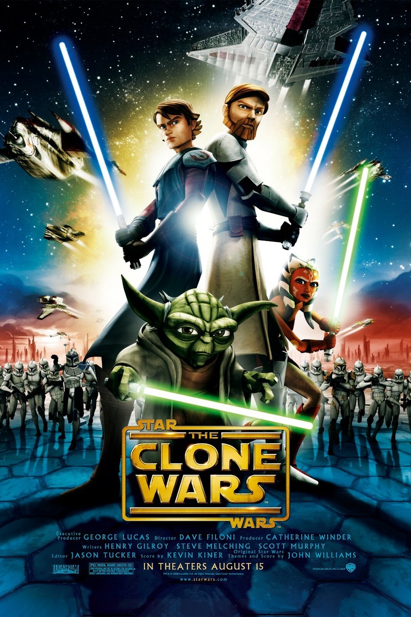 Star Wars movie poster The Clone Wars movie poster 11