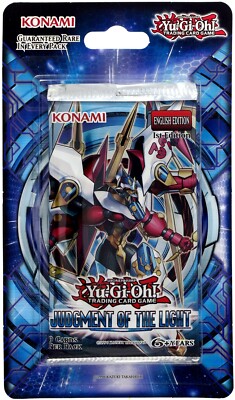 YuGiOh TCG Judgement of the light Blister Booster Pack [9 Cards] | eBay