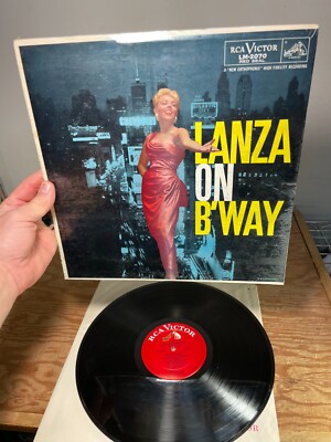 Lanza On Broadway Mario Lanza Tenor RCA Victor