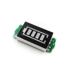 1S Lithium Battery Capacity Indicator Module 4.2V Blue Display Tester