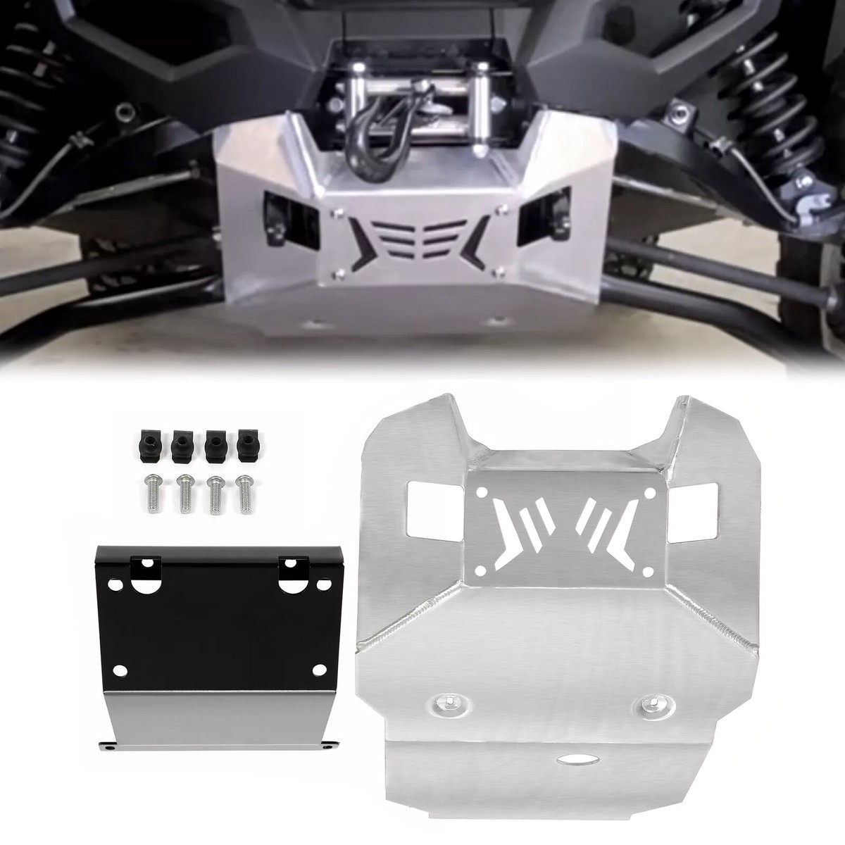 For 2021-25 Yamaha Wolverine RMAX2 RMAX4 1000 Front Skid Plate