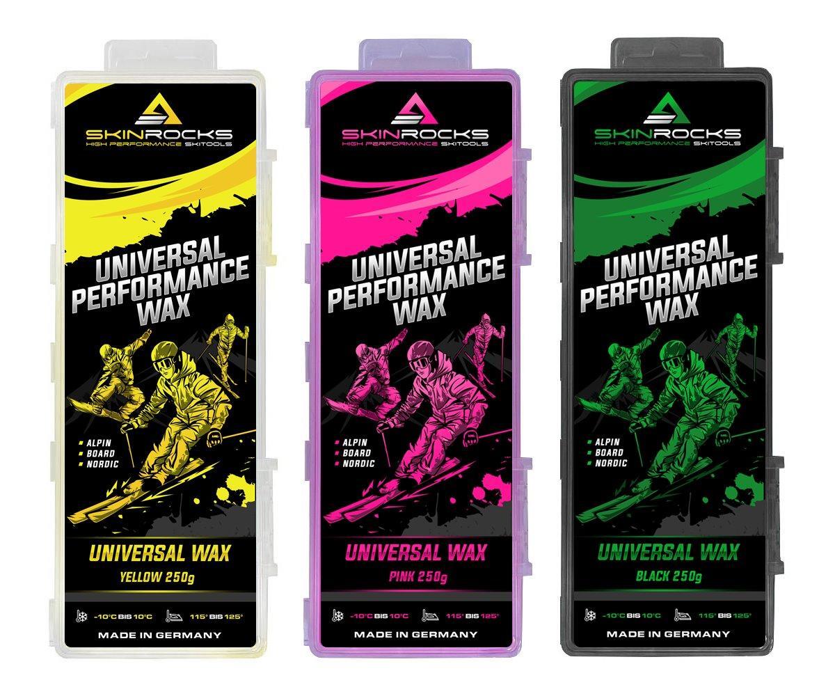 Cera Da Sci Universale SkinStar All In One - 750 Gr - Per Sci Alpino E Snowboard - Da -10° A +10°C