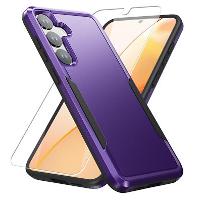 Samsung Galaxy S24 Plus Case Heavy-Duty Tough Shockproof Protective Phone Cover