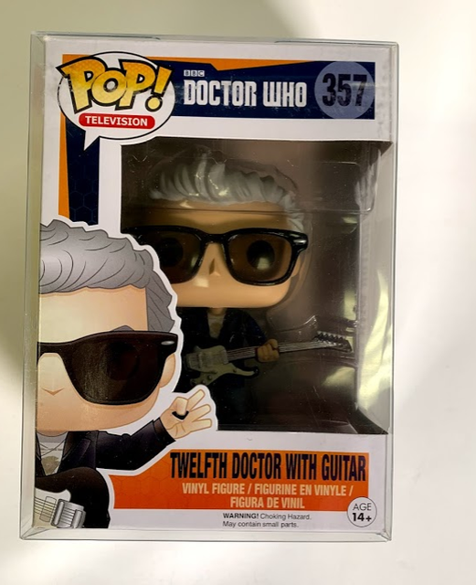 funko pop twelfth doctor with guitar