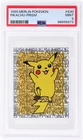 1999 Pokemon Album Stickers Pikachu #S30 PSA 9