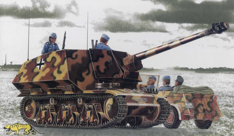 Trumpeter 00354 Marder I - Panzerjäger 39(H) mit 7,5cm Pak 40/1 - 1:35