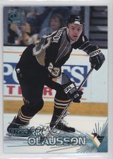 1997-98 Pacific Crown Collection Ice Blue Fredrik Olausson #149 7p4