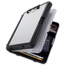 Saunders 00552 WorkMate II Plastic Storage Clipboard, Letter/A4 Size, 6