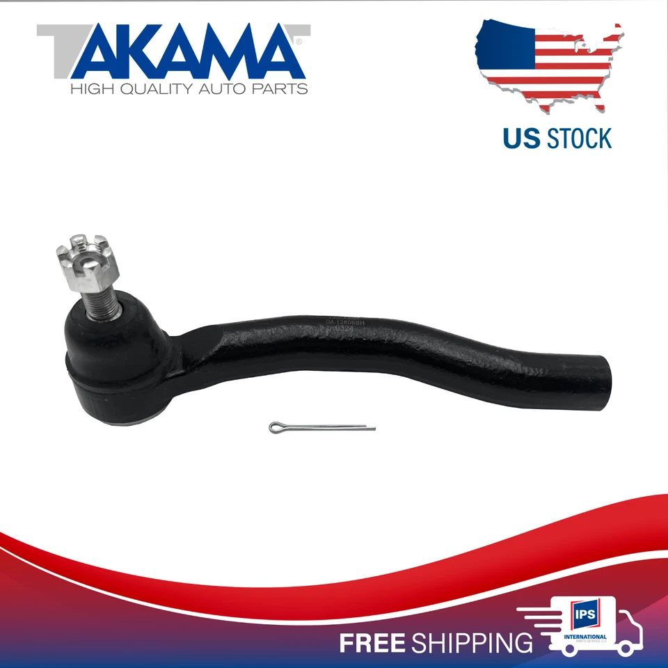 2 pcs ⭐TAKAMA⭐Front Outer Tie Rod Ends Pair For 18-23 TOYOTA CAMRY, 19-22 AVALON - Image 3 of 4