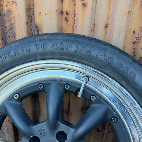 Ssr Watanabe Rs8 Spare 17” (single Wheel) Space Saver 5x114.3 - Picture 7 of 17