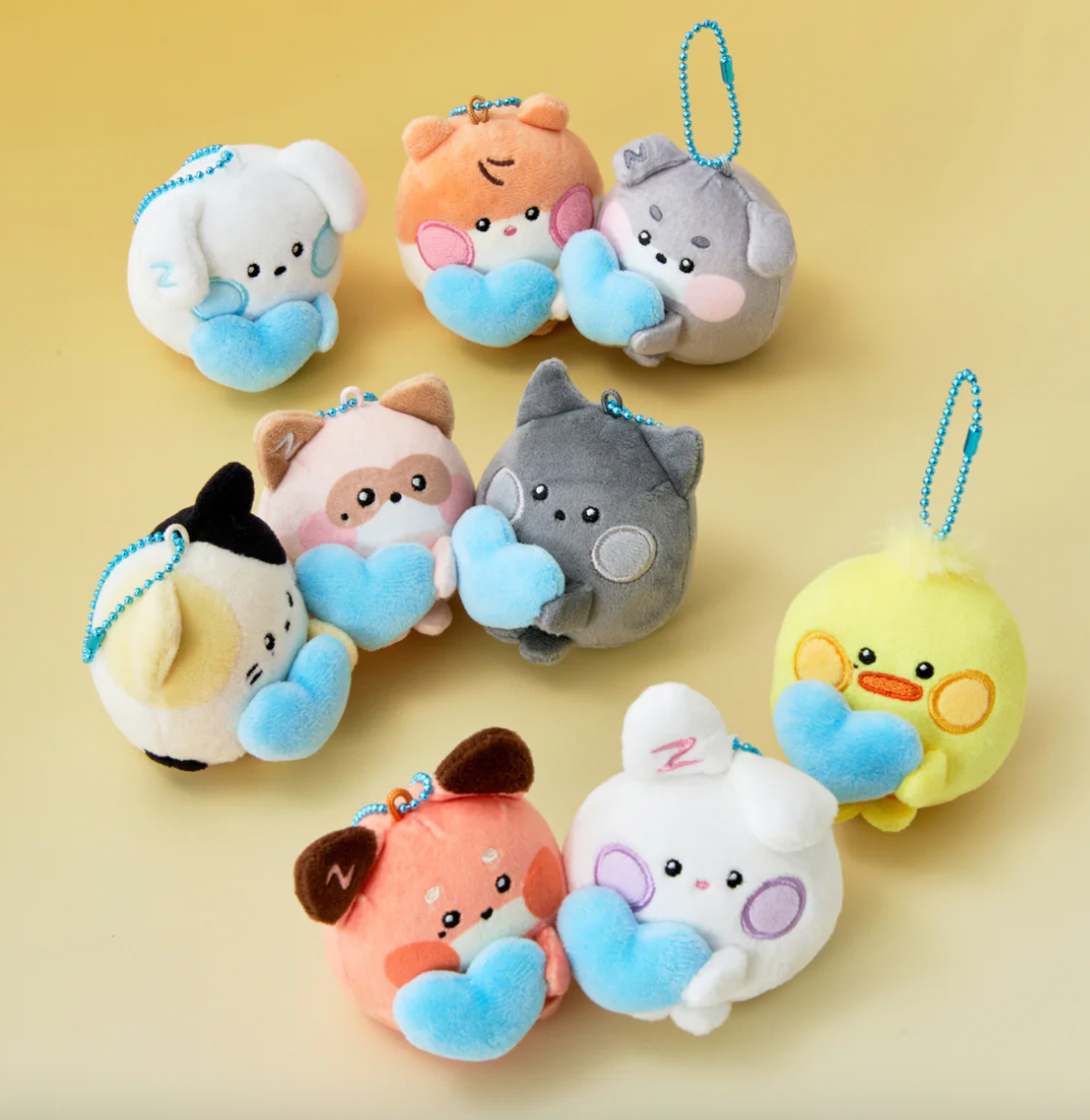 ZEROBASEONE ZB1 ZERONI LINEFRIENDS Fluffy Wonderland Magnet Plush